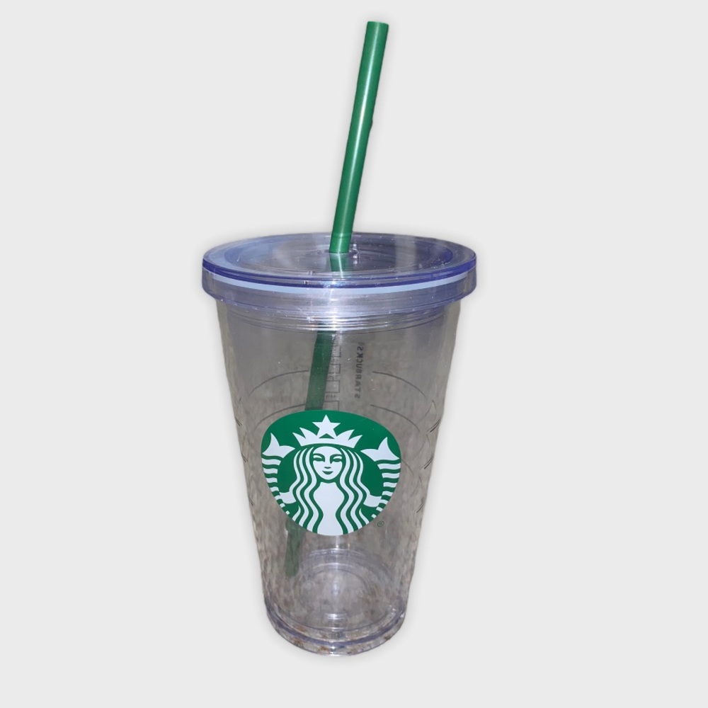 Starbucks Clear Cup Tumbler 14oz Plain